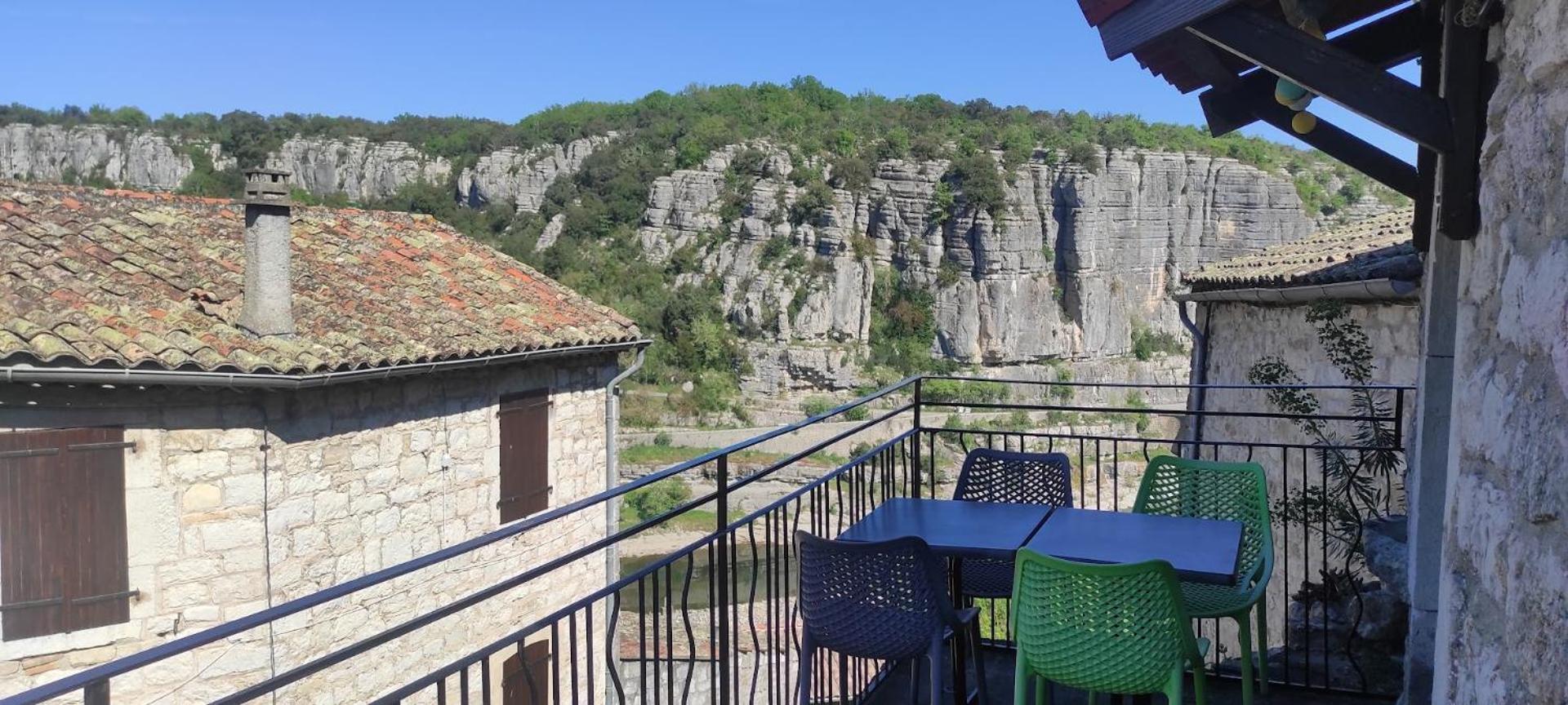 Maison Pierre Et Voute Au Coeur Du Village Balazuc Eksteriør billede