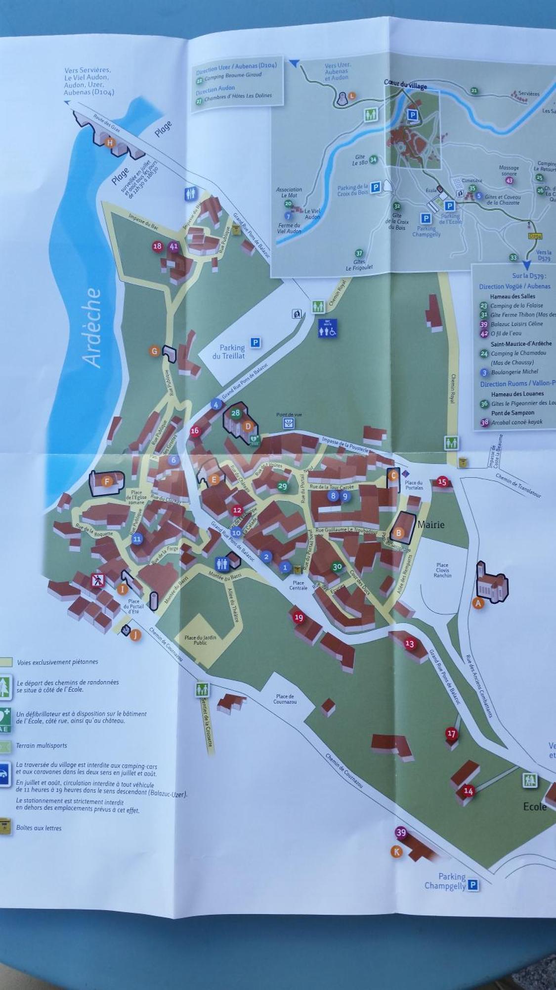 Maison Pierre Et Voute Au Coeur Du Village Balazuc Eksteriør billede