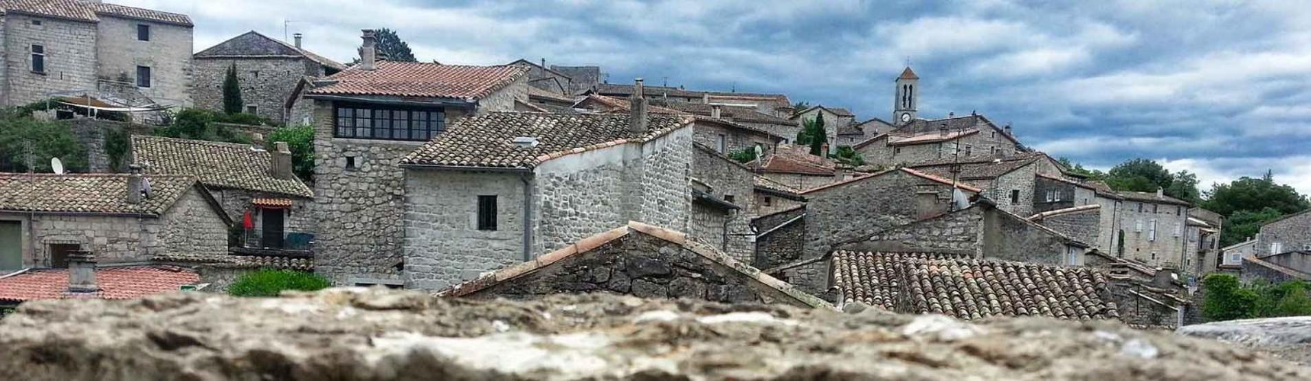Maison Pierre Et Voute Au Coeur Du Village Balazuc Eksteriør billede
